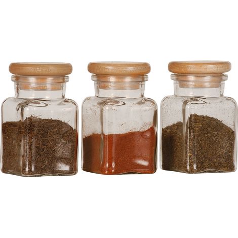 PRESIDENT LINE GLAS-GEWÜRZDOSE-SET, 3 STÜCK, 150 ML - PRA