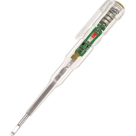 Induction Électrique Testeur Stylo Tournevis Sonde Lumière Tension Testeur Détecteur AC/DC 70-250 V Test Stylo Fil Testeur 1 pcs