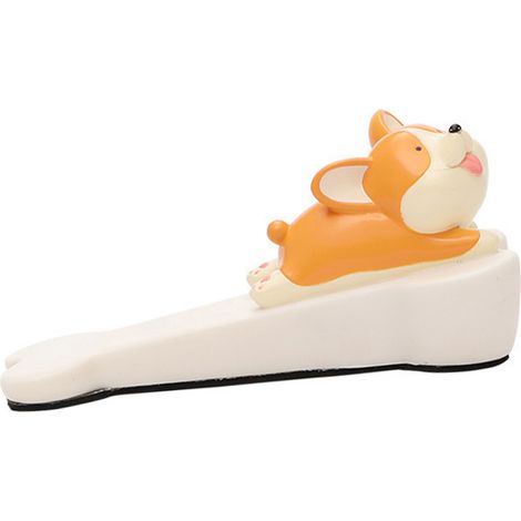 Bloque-Porte Amusant Puppy Anti-Collision PVC Souple Windproof Décoratif Wedge pour Sécurité et Stabilité Porte 100g (1/5)