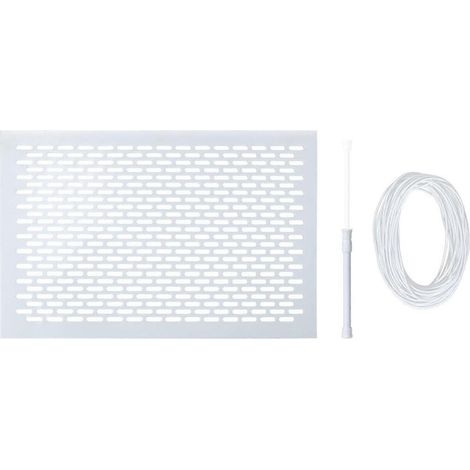 Écumoire de piscine, épuisette à feuilles, couverture de protection, filet d'écumoire, convient au nettoyage des spas, bassins et canalisations. (1/5)