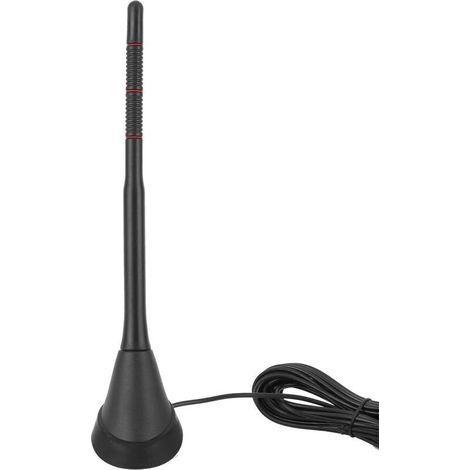 Universelle, verstärkte DAB/FM-Digital-Autoantenne, wasserdicht, für hohe Dachmontage, 12 V (1/3)