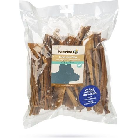 Beeztees Hundesnack Lammkopfhaut 300 g Soft Snack