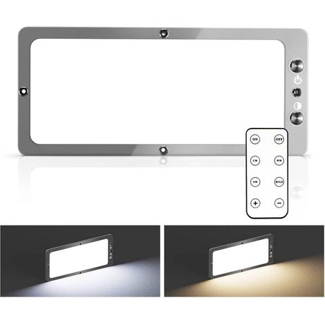 plafonnier led 12 v 198 leds 2000 lm réglable rv caravane bateau camping-car (1/5)