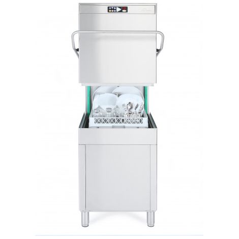 Lave Vaisselle à Capot professionnel Inox 50x50 - Adler