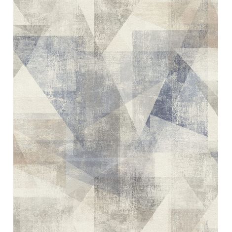Rasch Papier peint intisse (graphique) bleu 10,05 m x 0,53 m - 617955 (1/5)