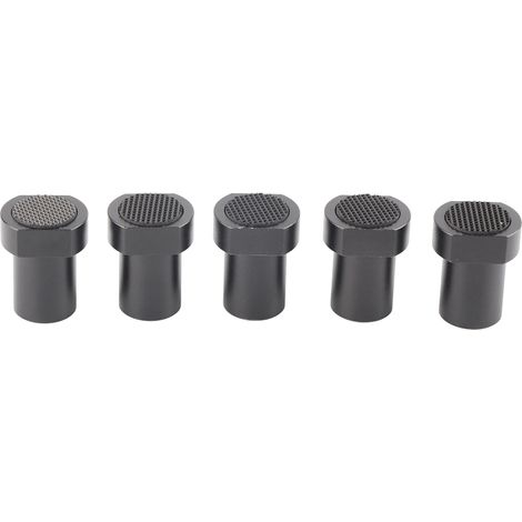 5 Pièces Chevilles d'Établi 20mm en Alliage d'Aluminium, Butées de Serrage pour Établi de Menuiserie, Arrêts de Table (1/5)