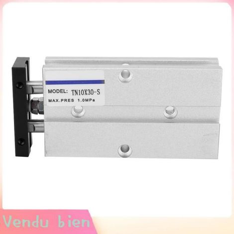 Garosa Vérin pneumatique Cylindre pneumatique en alliage d'aluminium, Double tige TN10X30, Double Action outillage serrure (1/4)