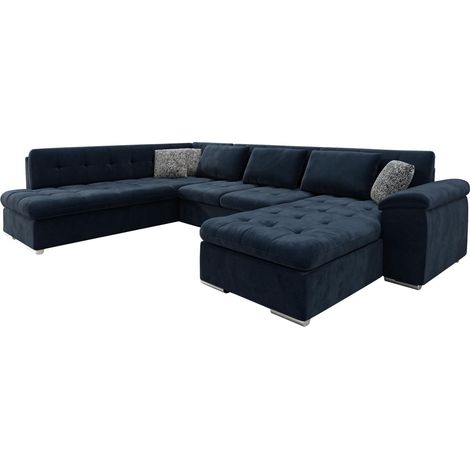 Sofá rinconero Comfivo Gemma VI, Derecha, Función de descanso, 348x205x76cm, 0 (1/5)