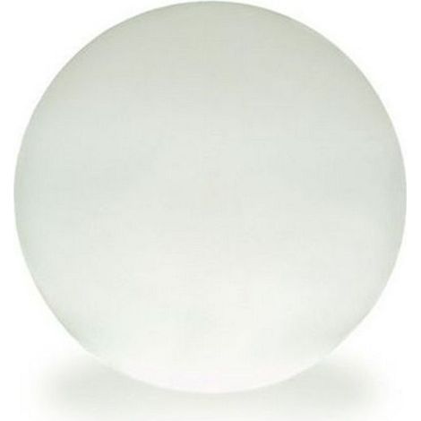 Sfera Per Esterni Interni In Resina Color Bianco Ø 56 Cm Con Picchetto Ball (1/5)