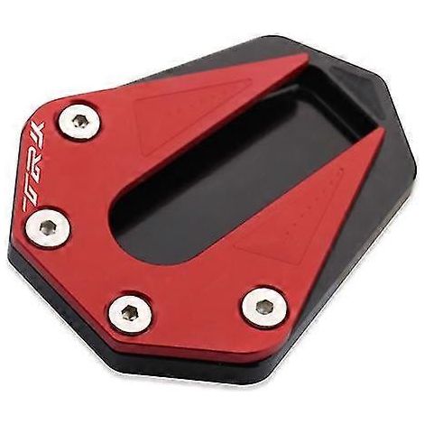 Passend für Benelli TRK502 (2017–2018) und TRK502X (2020): Motorrad-Fußstützenverlängerung, Seitenstütze, Aluminium – ROTES LOGO