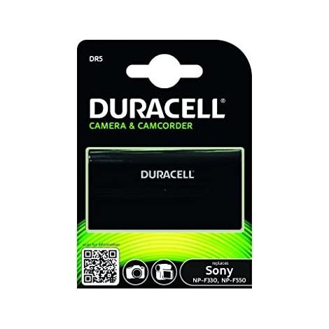Duracell DR5 - Batteria - Li-Ion - 2200 mAh - Nero - per Fujifilm DS-220 Sony DCM-M1, DKC-FP3, DSR-PD100, PD150, PD170 Mavica-MVC-FD5, FD92, FD97 (1/4)