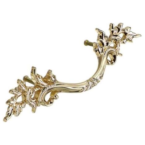 Bardusch - 5 Stück Vintage Türgriff Retro Schranktürknauf, Dekorieren Sie Schubladen, Kommoden, Schränke, Möbel usw. (Gold)