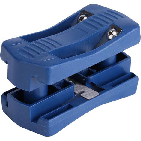 Outil de finition manuel pratique pour le travail du bois, avec 2 bords pour placage de chants PVC et bois - FFY (1/3)