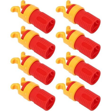 10-teiliges Set Schraubenhalter, Handschraubenklemmen, Schraubenklemmen-Haltewerkzeug für Holzbearbeitungsbits, universeller Befestigungshülsen-Klemmenhalter