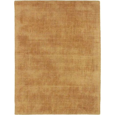 Tapis aspect velours ocre 160x230 – Polyester – Style moderne – Pour salon et chambre – Tapis persan – Thedecofactory (1/5)