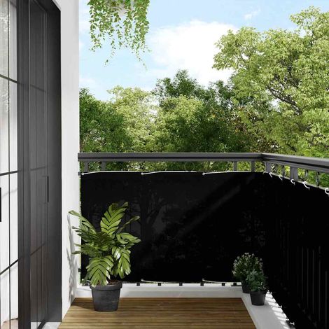 vidaXL Balcony Screen Sand 120x600 cm 100% Polyester Oxford (1/5)