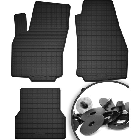 Gummimatten + Stopper für: Ford Focus MK3 FL Limousine, Kombi, Schrägheck (2017-2020)