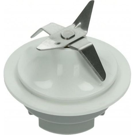 2 Couteaux Pour Robot Ménager, Lame Scie Blanche, Plastique, Compatible Kenwood At337 At338