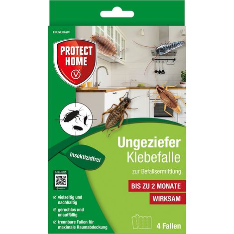 PROTECT HOME Ungeziefer Klebefalle - 4 Fallen (1/5)
