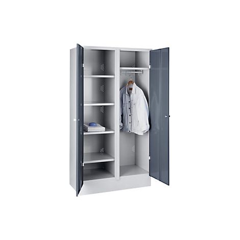 Taquilla para productos de limpieza München  4 baldas  1 barra