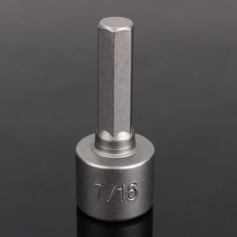14 pièces Set de Douilles à Chocs Hexagonales Adaptateur Puissant Non Magnétique pour Embouts de Tournevis (1/5)