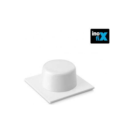 Tope adhesivo blanco Blíster 2 unidades INOFIX