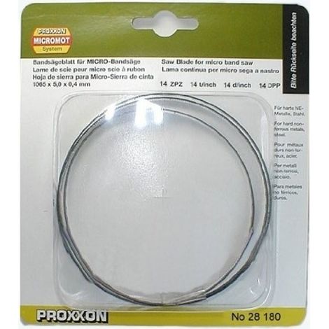 Proxxon 28180 cuchilla extrafina 14 cuchillas para MBS 240 / E