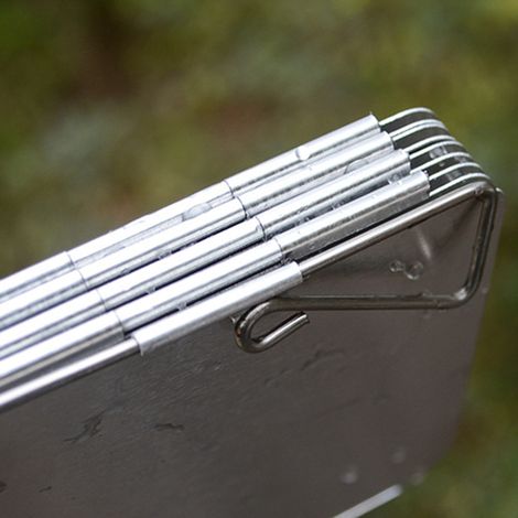 Mini-Windschutz für Picknicks im Freien, 9-teilig, Windschutz für Kocherköpfe, Camping-Windschutz (1/5)