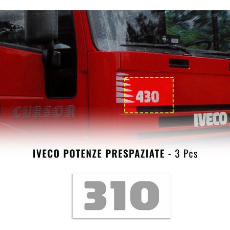 Iveco Potenze Adesivi Prespaziati - Modello: 310