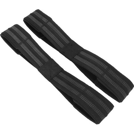 Lot de 2 bracelets de protection antidérapants pour le fitness, respirants et offrant un bon maintien des mains. (1/5)