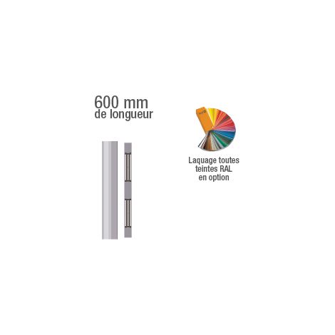 Bandeau EM 600 mm AS 2 x 600 lbs 12/24V DC Contact Hall - NF S 61-937 (1/4)