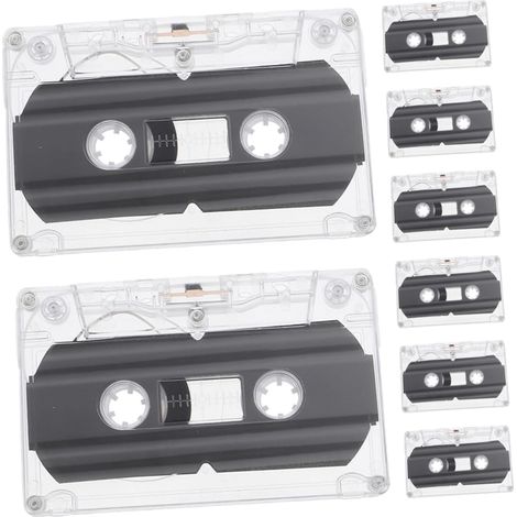 Lot De 8 Supports De Perforation pour Ruban Adhésif Rétro Poignées Commerciales Ruban Adhésif Double Face Attaches De Câble Ruban Musical Clip Décoratif Rayons (1/5)