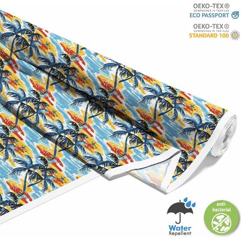 Dekorative Outdoor-Stoffe aus Oxford-Gewebe – Sommermotiv DX9122 (1/5)