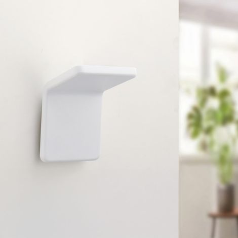 Applique murale d'intérieur LED Double White 10W, projecteur LED d'intérieur à lumière chaude 3000K, angle d'éclairage 90°, applique murale blanche décorative et moderne 800lm. (1/5)