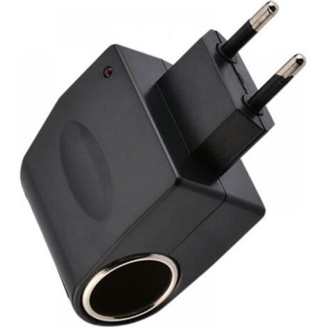 220-V-auf-12-V-Wechselstrom-Zigarettenanzünderadapter – 1 Stück, kompatibel mit Auto und Haushalt, Wechselstrom-/Gleichstromumwandlung (1/5)