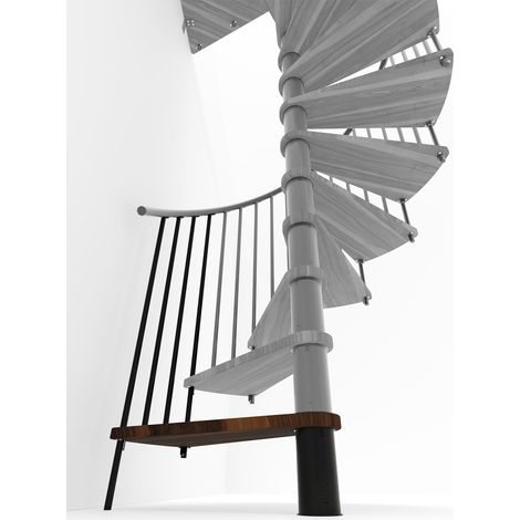 Minka Höhenerweiterung für Spiral Smart 160cm Durchmesser Walnuss Schwarz