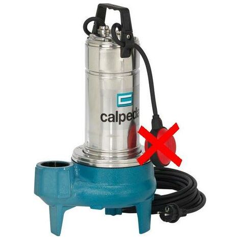 Calpeda pompa di drenaggio per acque SPORCHE GQS 50-11 con corpi solidi Trifase 0,9KW per svuotare dalla pioggia cantine vasche e pozzetti professionale per uso intensivo (1/3)