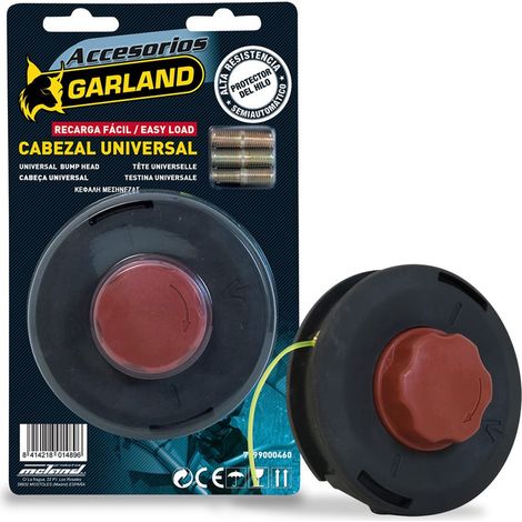 Decespugliatore Garland universal trimmer head ricarica semi automatica compatibile due linee