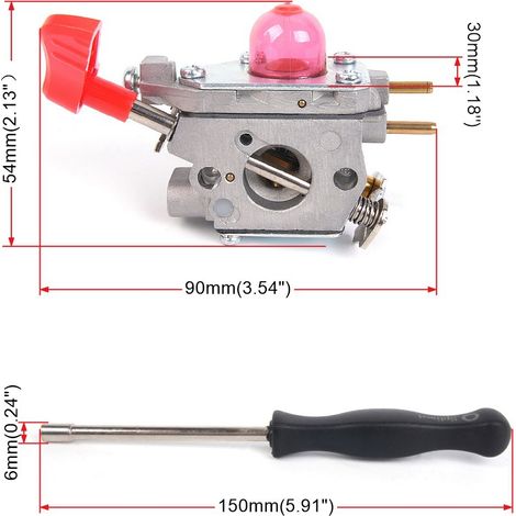 545081857 C1U-W43 Polan BVM200FE Replacement Carburetor (Single Pack)--DTEKGAZ (1/3)