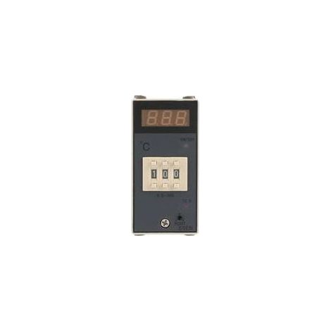 Thermostat numérique haute précision E5EM avec sonde thermocouple type K, ignifuge – Idéal pour équipements alimentaires (1/5)