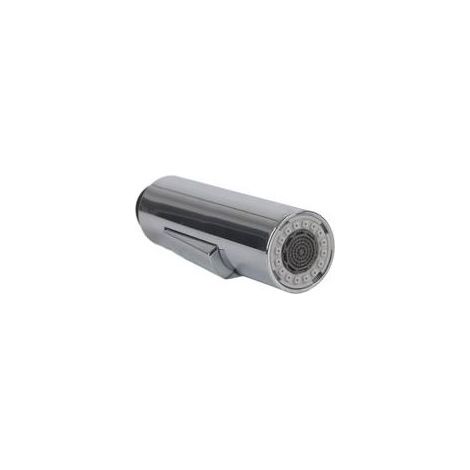 Pulvérisateur pour robinet cuisine et salle de bain – Embout fileté G1/2, tête orientable en laiton chromé, 3 modes de jet (1/5)