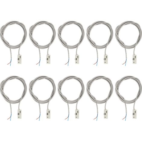 Interrupteur Magnétique 10 pièces DC73 10W pour Actionneurs Pneumatiques CDG1 CDJ2 CDLG1 CDLJ2 (1/5)