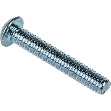 Vis à six pans creux, M4 x 25mm, tête Vis bombée à tête creuse hexagonale, en Acier ( Prix pour Sachet de 100 )