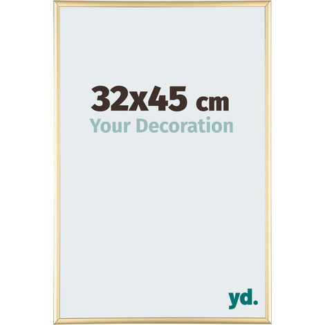 yd. - Cadre photo 32x45 - Or - Aluminium - Kent (1/5)