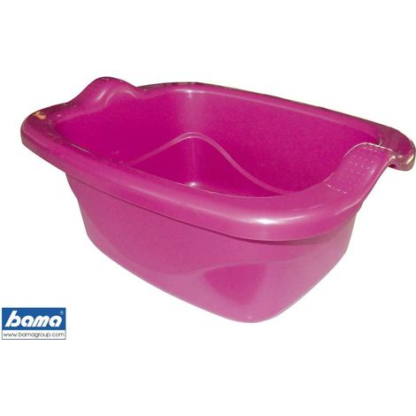 BACINELLA MOPLEN RETTANGOLARE 40X30 CM 9 LITRI COLORI ASSORTITI SPA SET 5 PEZZI - BAMA (1/3)