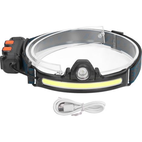 XPG COB Typ C Induktions-Stirnlampe, wiederaufladbare LED-Stirnlampe für den Außenbereich mit eingebautem Akku (1/5)