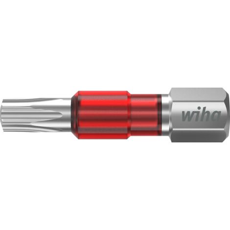 Wiha Juego de bits, bit TY de 29 mm TORX® (T15) de 5 unid., de 1/4" C6,3 en caja (42109) (1/2)
