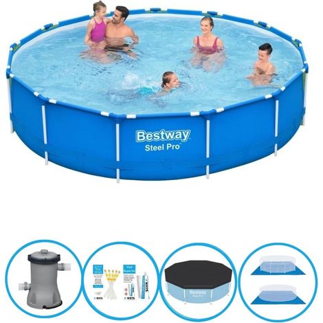 Bestway Steel Pro Rund - 396x84 cm - 6-teilig S22754 (1/5)