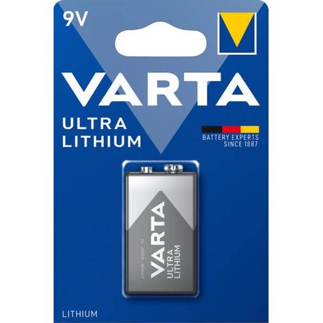 Batteria VARTA Ultra Lithium da 9 V
