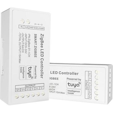 Contrôleur pour ruban LED monochrome - 6A par canal - (1/5)